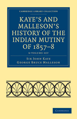 Cover of Kaye's and Malleson's History of the Indian Mutiny of 1857-8 6 Volume Set