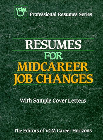 Book cover for Resumes for Midcareer Job Changes