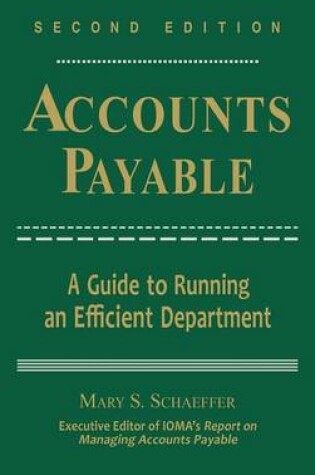 Cover of Accounts Payable