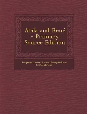 Book cover for Atala and Rene - Primary Source Edition