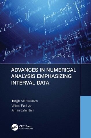 Cover of Advances in Numerical Analysis Emphasizing Interval Data