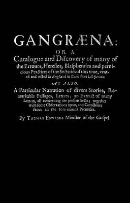 Book cover for Gangraena