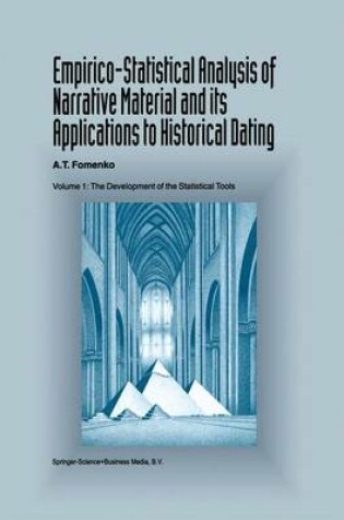 Cover of Empirico-Statistical Analysis of Narrative Material and its Applications to Historical Dating