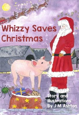 Book cover for Whizzy Saves Christmas