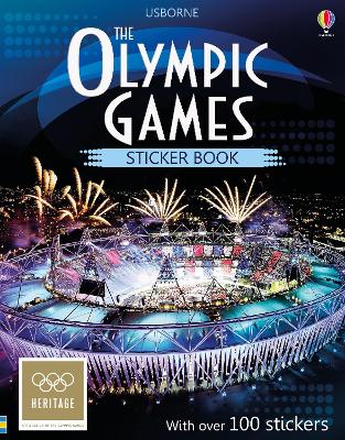 Book cover for The Olympic Games Sticker Book