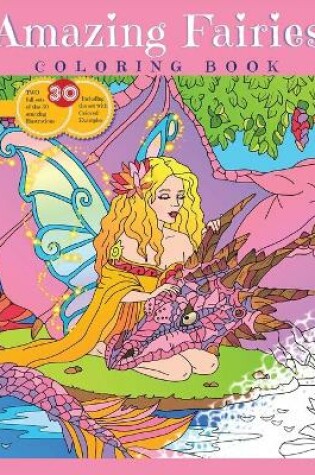 Cover of AMAZING FAIRIES, Coloring book for girls
