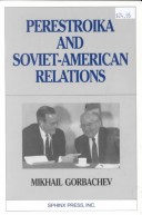 Book cover for Perestroika and Soviet-American Relations