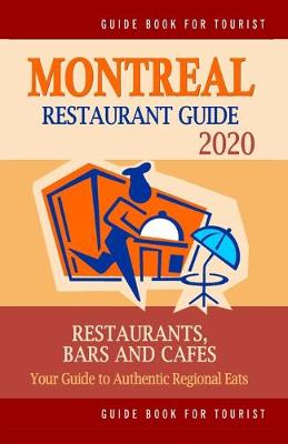 Book cover for Montreal Restaurant Guide 2020