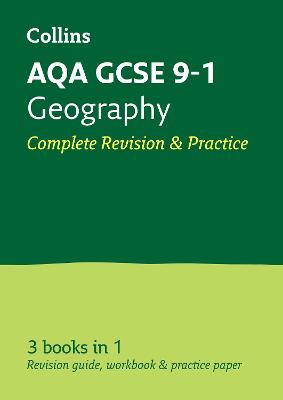 Book cover for AQA GCSE 9-1 Geography All-in-One Complete Revision and Practice