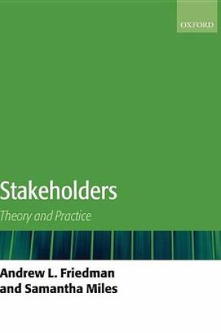 Cover of Stakeholders: Theory and Practice