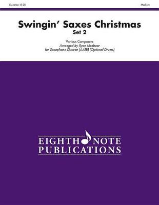 Book cover for Swingin' Saxes Christmas, Set 2