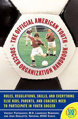 Book cover for The Official American Youth Soccer Organization Handbo