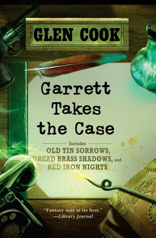 Book cover for Garrett Takes the Case