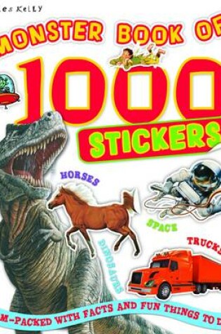 Cover of Monster Book of 1000 Stickers