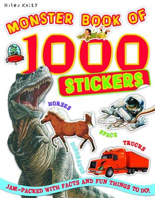 Book cover for Monster Book of 1000 Stickers