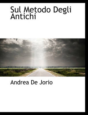 Book cover for Sul Metodo Degli Antichi