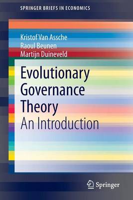 Book cover for Evolutionary Governance Theory: An Introduction