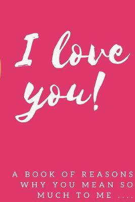 Book cover for I love you