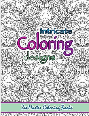 Book cover for Intricate Coloring Designs