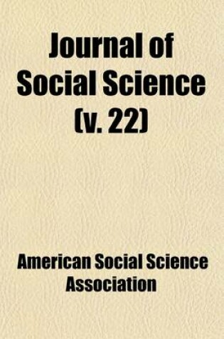 Cover of Journal of Social Science Volume 22