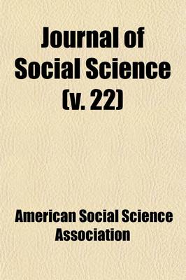 Book cover for Journal of Social Science Volume 22