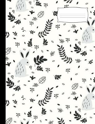 Book cover for Scandinavian Rabbit Notebook