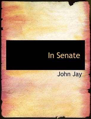 Book cover for In Senate