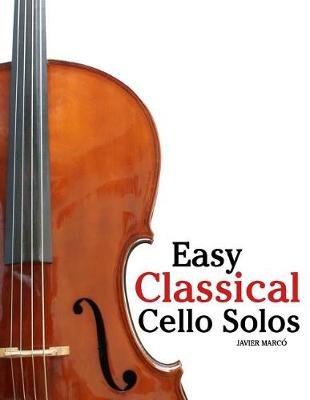 Book cover for Easy Classical Cello Solos