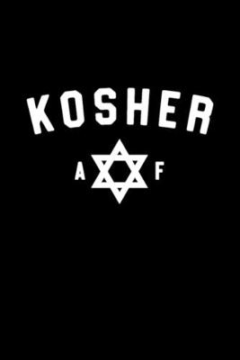 Book cover for Kosher AF Notebook