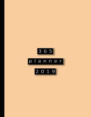 Book cover for 365 planners 2019