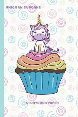 Book cover for Unicorn Cupcake Handwriting Paper