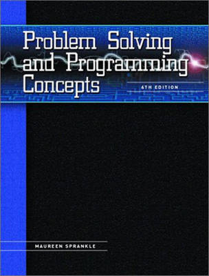 Book cover for Problem Solving and Program Concepts