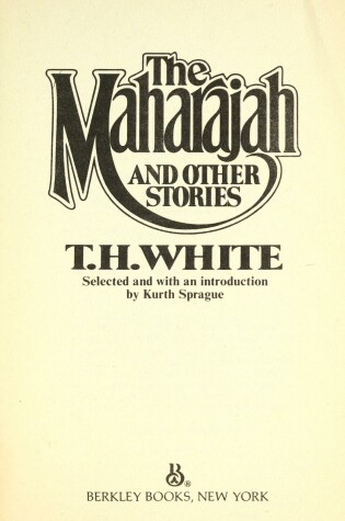 Cover of Maharajah/Other Stori