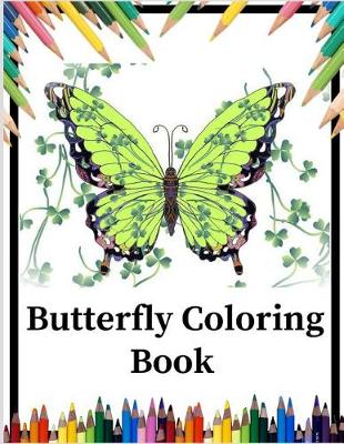 Book cover for Butterfly Coloring Book