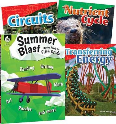 Book cover for Learn-At-Home: Summer Stem Bundle Grade 5