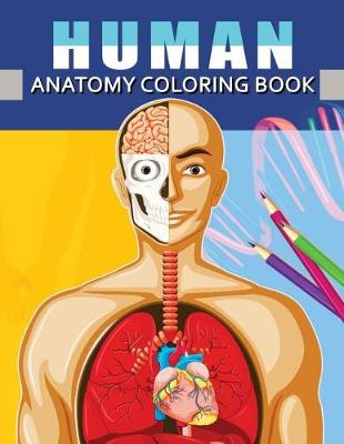 Book cover for Human Anatomy Coloring Book
