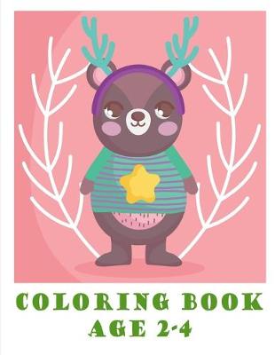 Book cover for Coloring Book Age 2-4