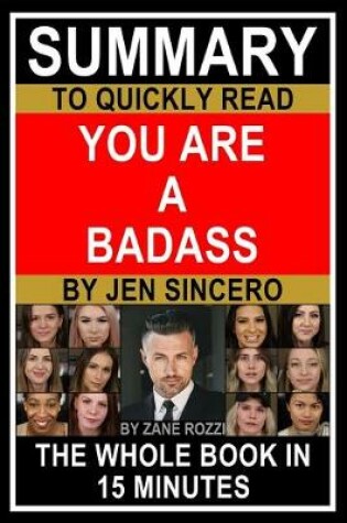 Cover of Summary to Quickly Read You Are a Badass by Jen Sincero