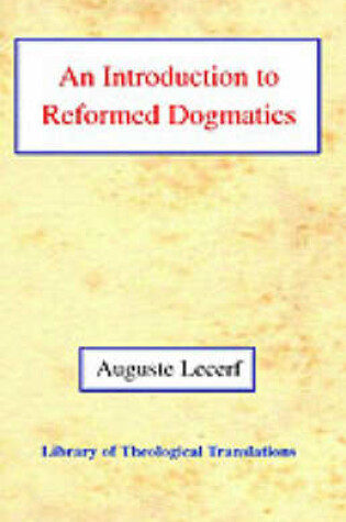 Cover of An Introduction to Reformed Dogmatics