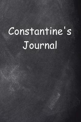 Cover of Constantine Personalized Name Journal Custom Name Gift Idea Constantine