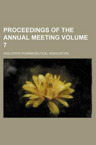 Cover of Proceedings of the Annual Meeting Volume 7