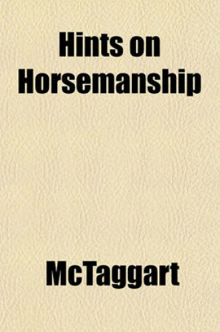 Cover of Hints on Horsemanship