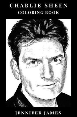 Book cover for Charlie Sheen Coloring Book