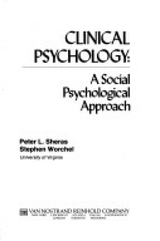 Cover of Clinical Psychology