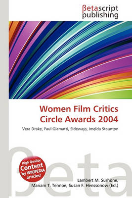 Book cover for Women Film Critics Circle Awards 2004