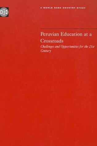 Cover of Peruvian Education at a Crossroads