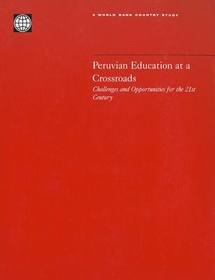 Book cover for Peruvian Education at a Crossroads