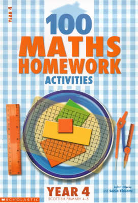 Cover of 100 Maths Homework Activities for Year 4