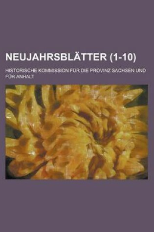Cover of Neujahrsblatter (1-10 )