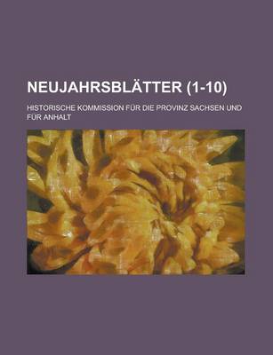 Book cover for Neujahrsblatter (1-10 )